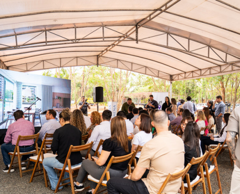 Palada Inicial Arena. Gentileza Instantáneas - EYDISA