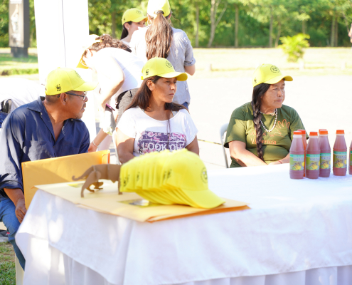 Inauguración del Mural homenaje al Jaguareté